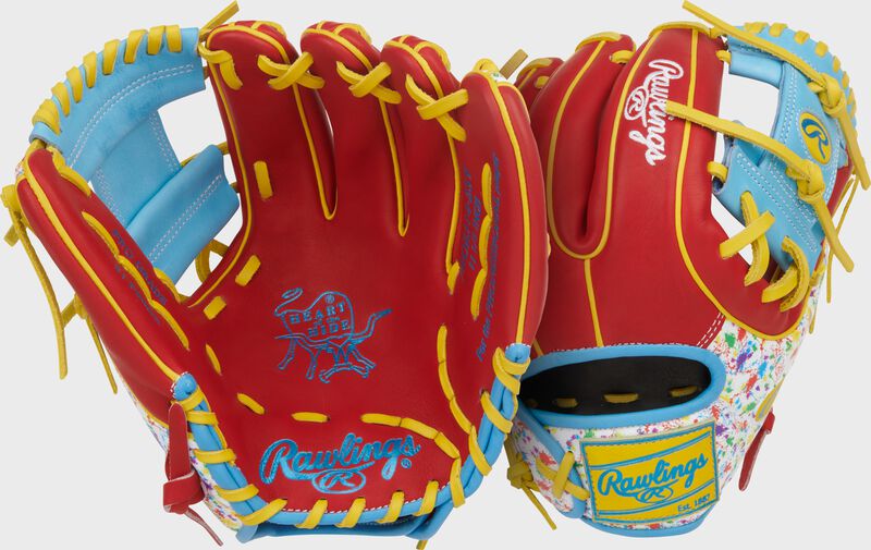 rawlings Heart of the Hide 11.5-Inch Splatter Infield Glove Right Hand Throw