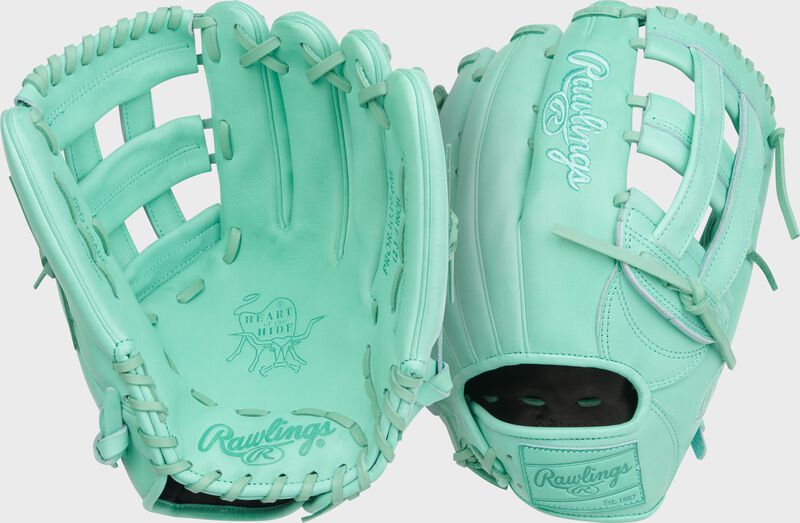 rawlings Heart of the Hide 12.75-Inch Mint Outfield Glove
