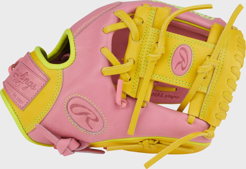 Rawlings Heart Of The Hide ContoUR Fit 11.5-Inch Pink Infield Glove Right Hand Throw