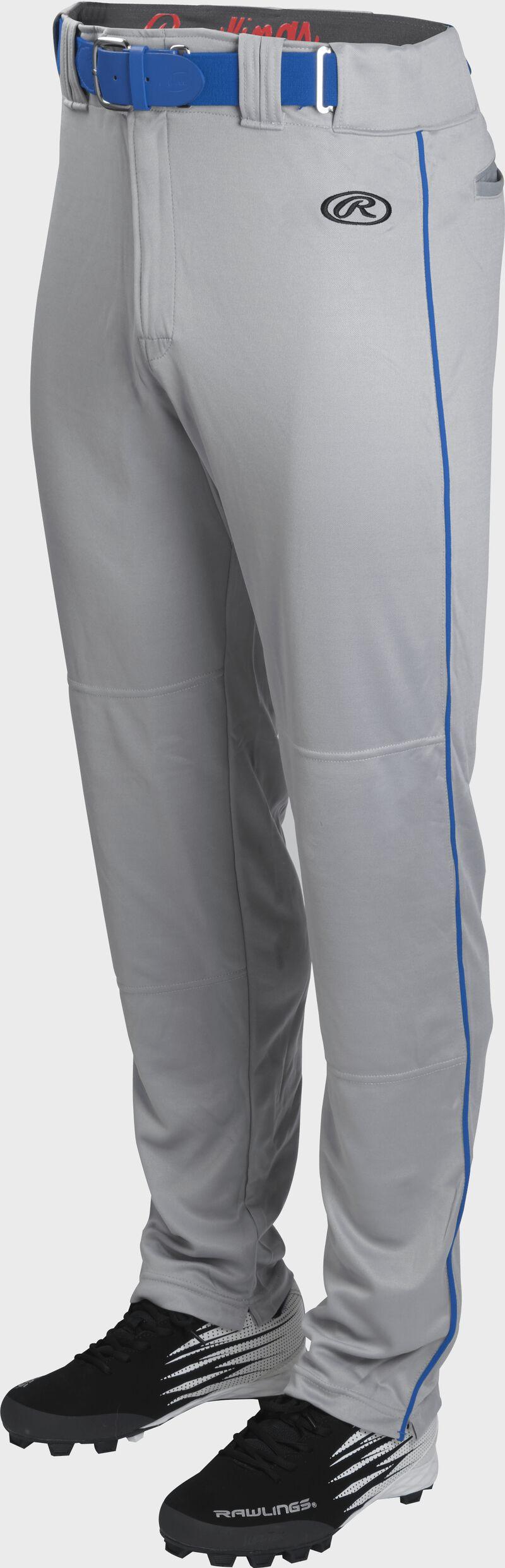 rawlings Launch Semi-Relaxed Piped Baseball Pants Adult & Youth