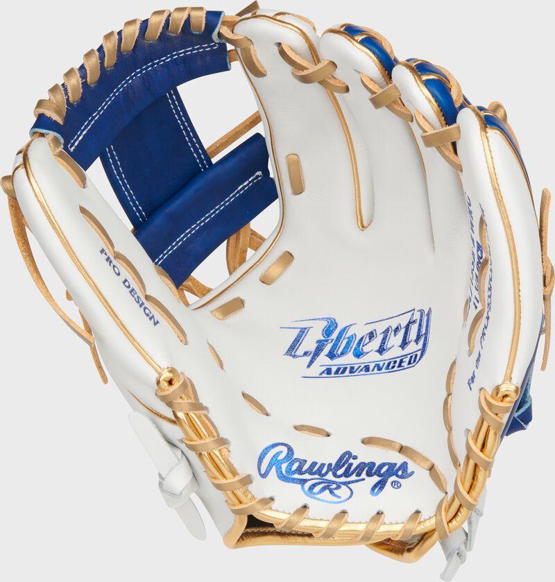 Rawlings Liberty Advanced Color Series 11.75 In Infield Glove White/Royal
