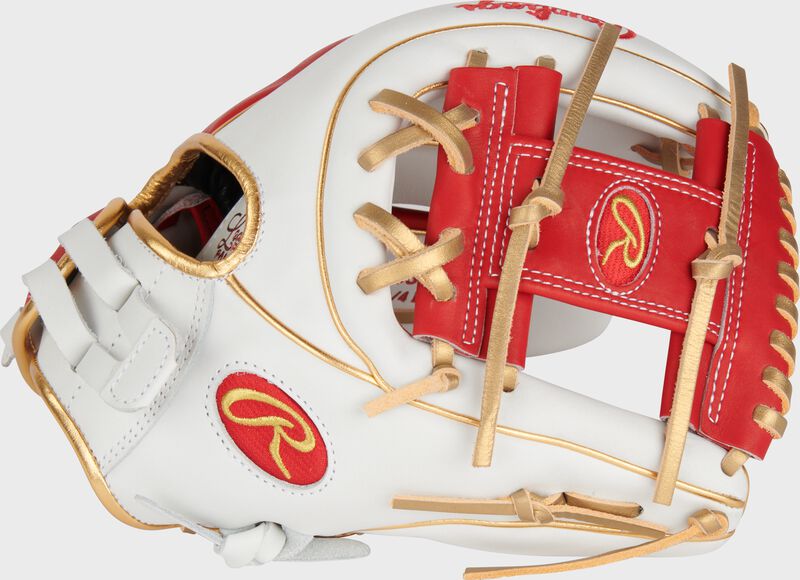 Rawlings Liberty Advanced Color Series 11.75 In Infield Glove White/Scarlet