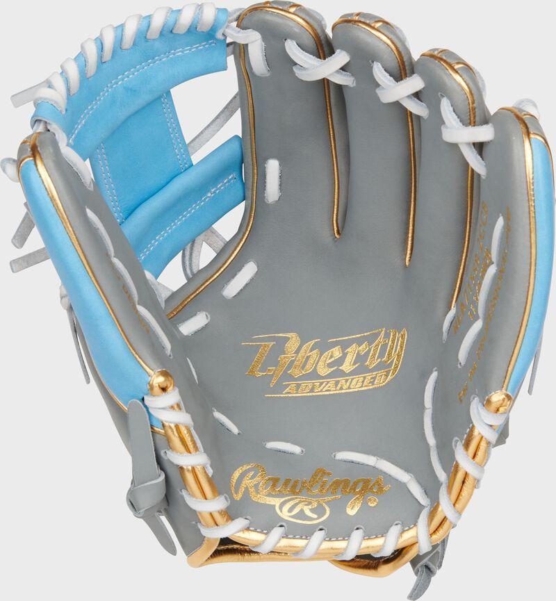 Rawlings Liberty Advanced Color Series 11.75 In Infield Glove Gray/Columbia Blue