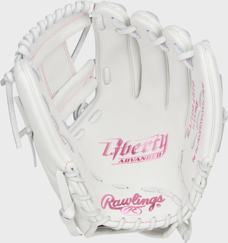 Rawlings Liberty Advanced Color Series 11.75 In Infield Glove White/Pink
