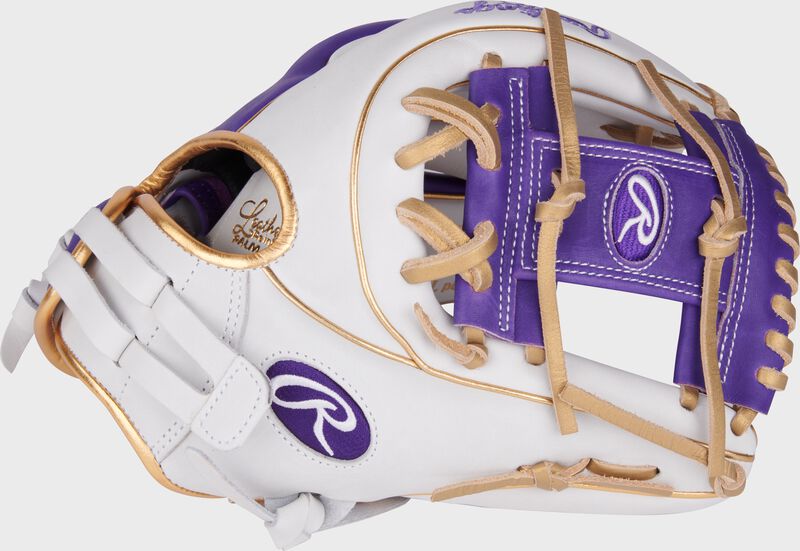 Rawlings Liberty Advanced Color Series 11.75 In Infield Glove White/Purple