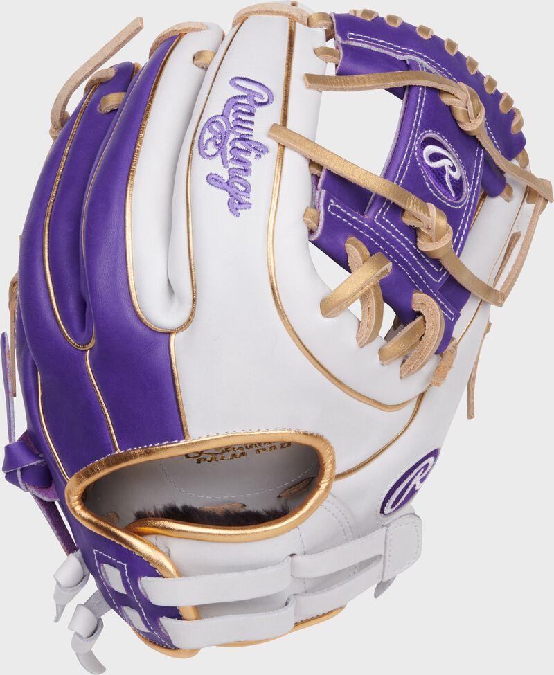 Rawlings Liberty Advanced Color Series 11.75 In Infield Glove White/Purple