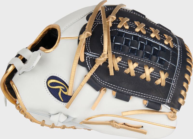 Rawlings Liberty Advanced Color Series 12.5 In Fastpitch Glove White/Navy