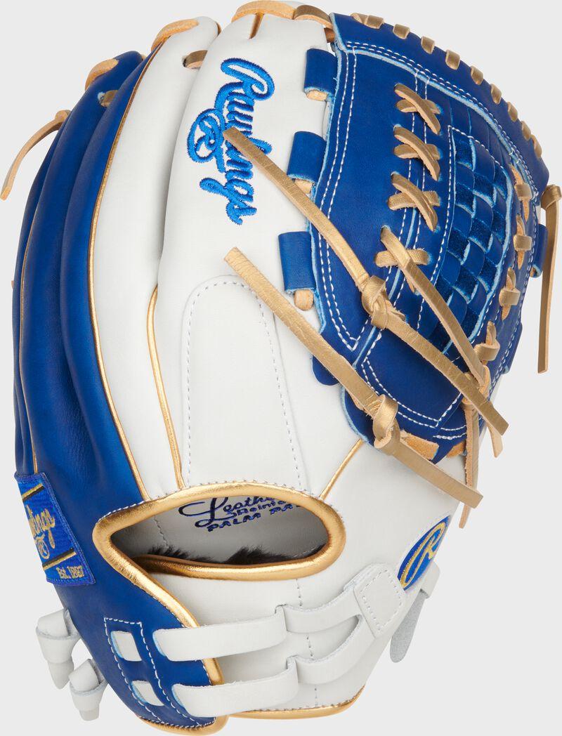 Rawlings Liberty Advanced Color Series 12.5 In Fastpitch Glove White/Royal