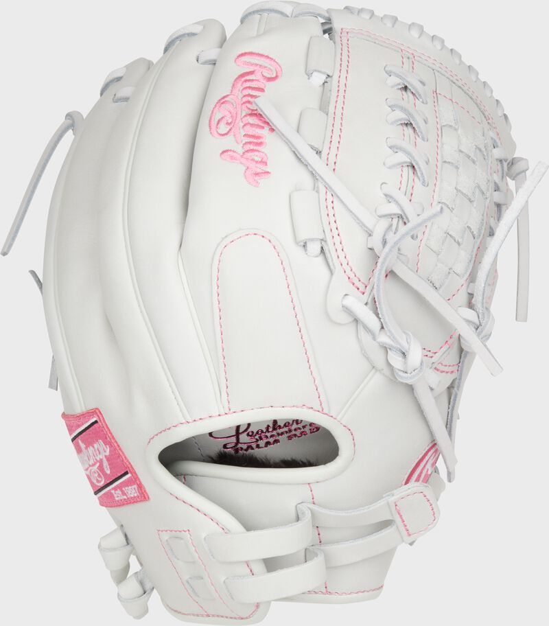 Rawlings Liberty Advanced Color Series 12.5 In Fastpitch Glove White/Pink
