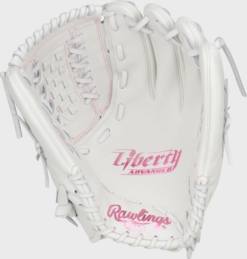 Rawlings Liberty Advanced Color Series 12.5 In Fastpitch Glove White/Pink