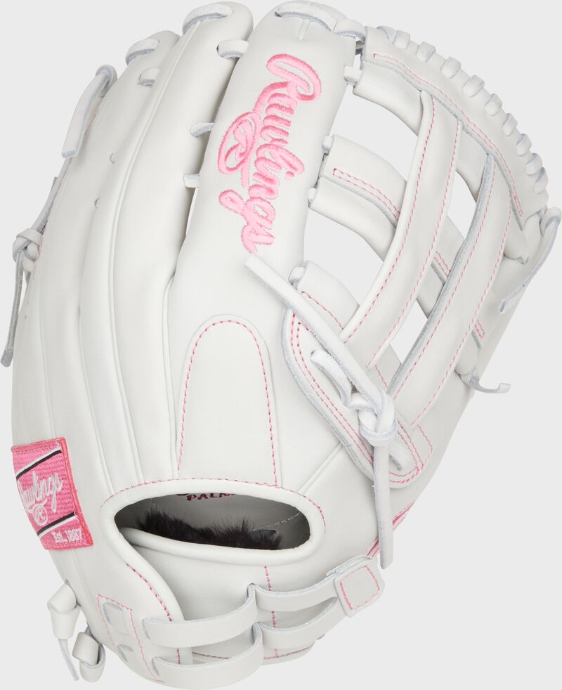 Rawlings Liberty Advanced Color Series 12.75 In Outfield Glove White/Pink
