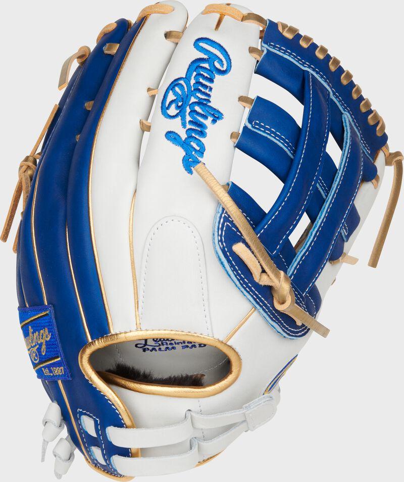 Rawlings Liberty Advanced Color Series 12.75 In Outfield Glove White/Royal
