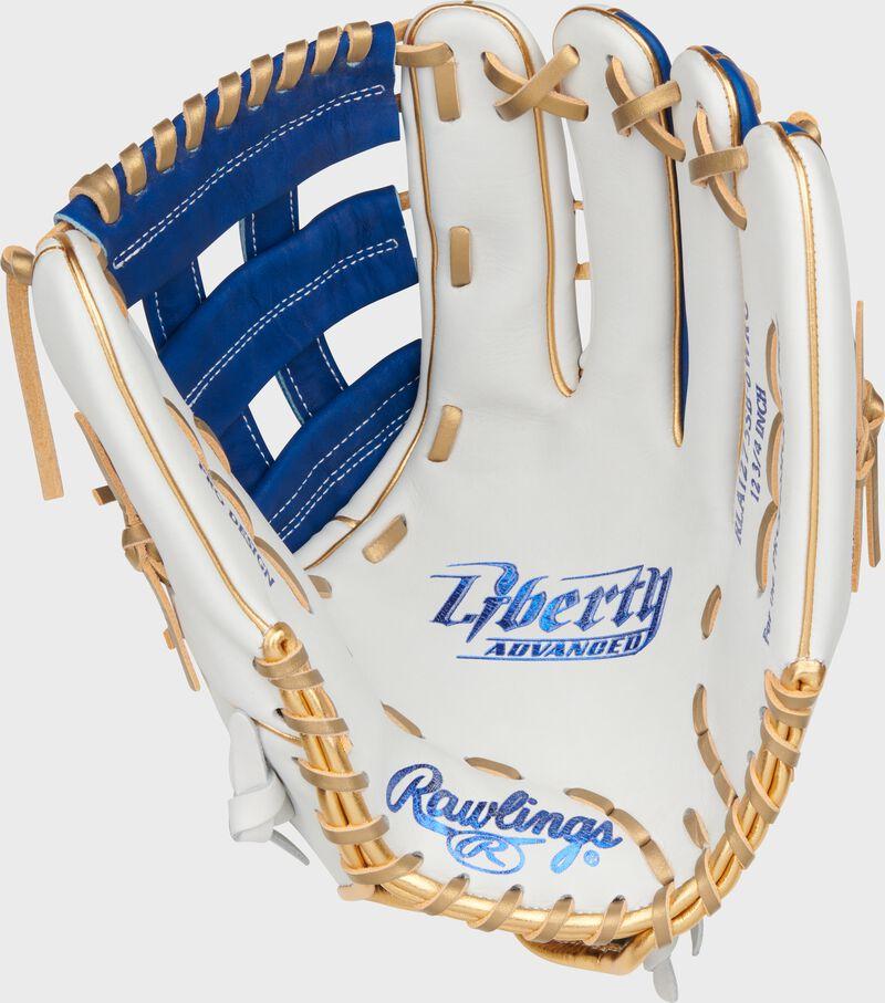 Rawlings Liberty Advanced Color Series 12.75 In Outfield Glove White/Royal