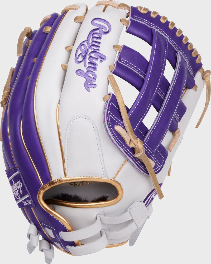 Rawlings Liberty Advanced Color Series 12.75 In Outfield Glove White/Purple
