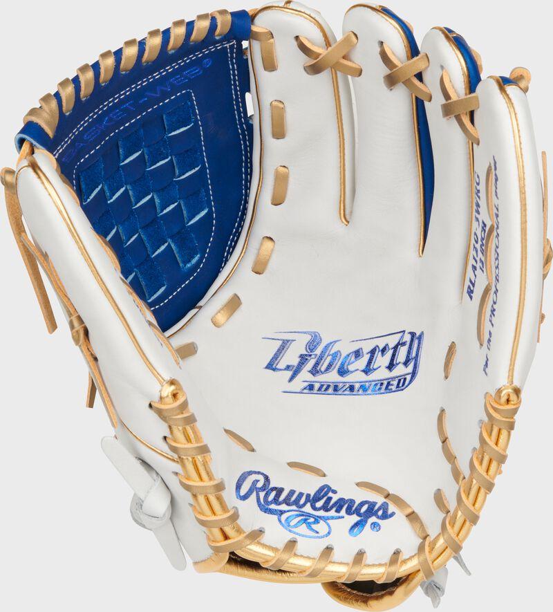 Rawlings Liberty Advanced Color Series 12 In Fastpitch Glove White/Royal
