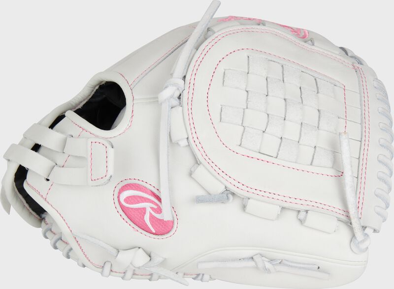 Rawlings Liberty Advanced Color Series 12 In Fastpitch Glove White/Pink