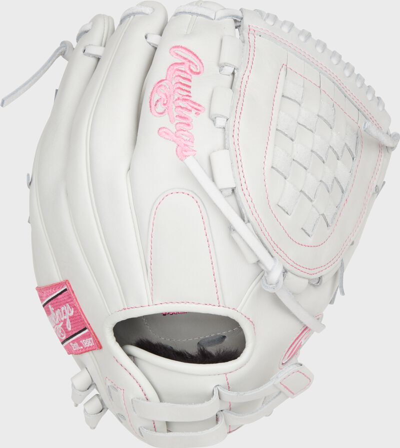 Rawlings Liberty Advanced Color Series 12 In Fastpitch Glove White/Pink