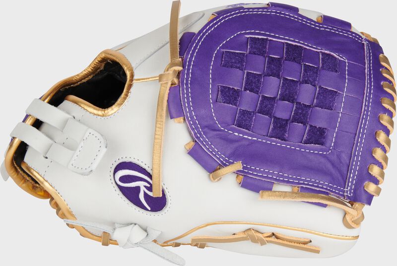 Rawlings Liberty Advanced Color Series 12 In Fastpitch Glove White/Purple