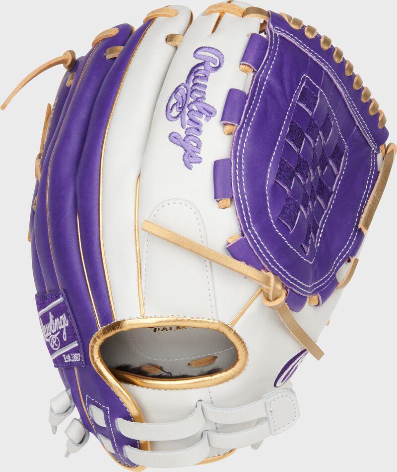 Rawlings Liberty Advanced Color Series 12 In Fastpitch Glove White/Purple