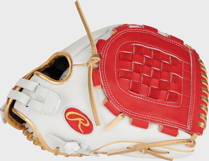 Rawlings Liberty Advanced Color Series 12 In Fastpitch Glove White/Scarlet