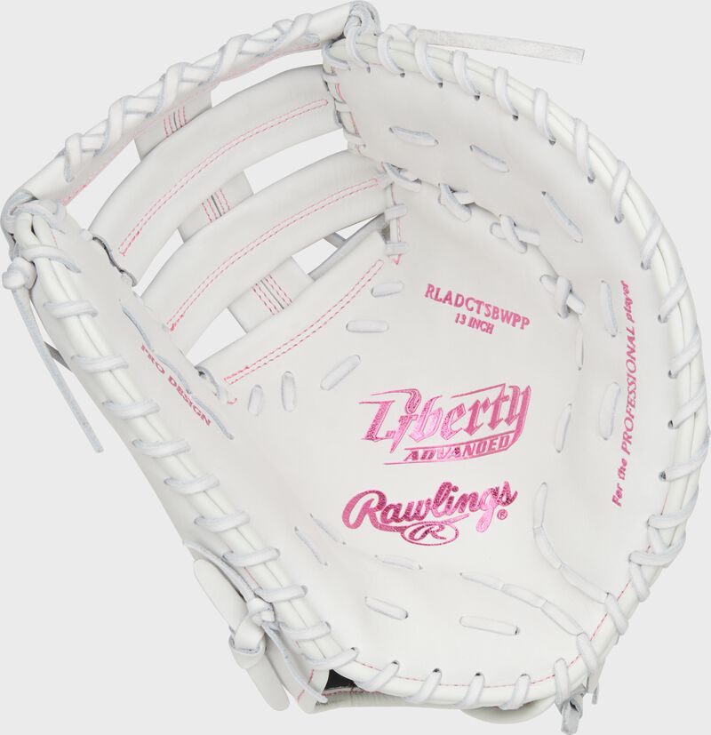Rawlings Liberty Advanced Color Series 13 In 1st Base Mitt White/Pink