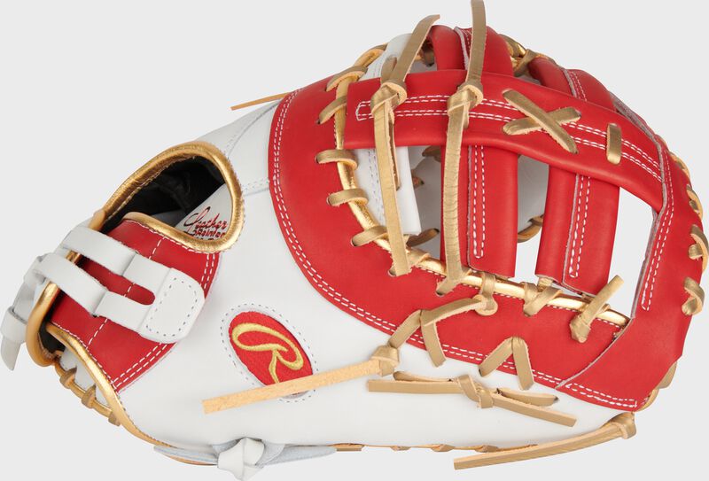 Rawlings Liberty Advanced Color Series 13 In 1st Base Mitt White/Scarlet