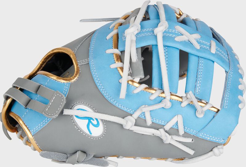 Rawlings Liberty Advanced Color Series 13 In 1st Base Mitt Gray/Columbia Blue