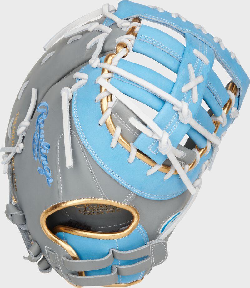 Rawlings Liberty Advanced Color Series 13 In 1st Base Mitt Gray/Columbia Blue