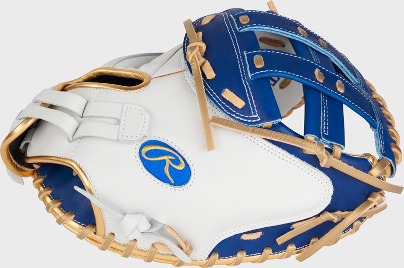 Rawlings Liberty Advanced Color Series 34 In Catcher's Mitt White/Royal