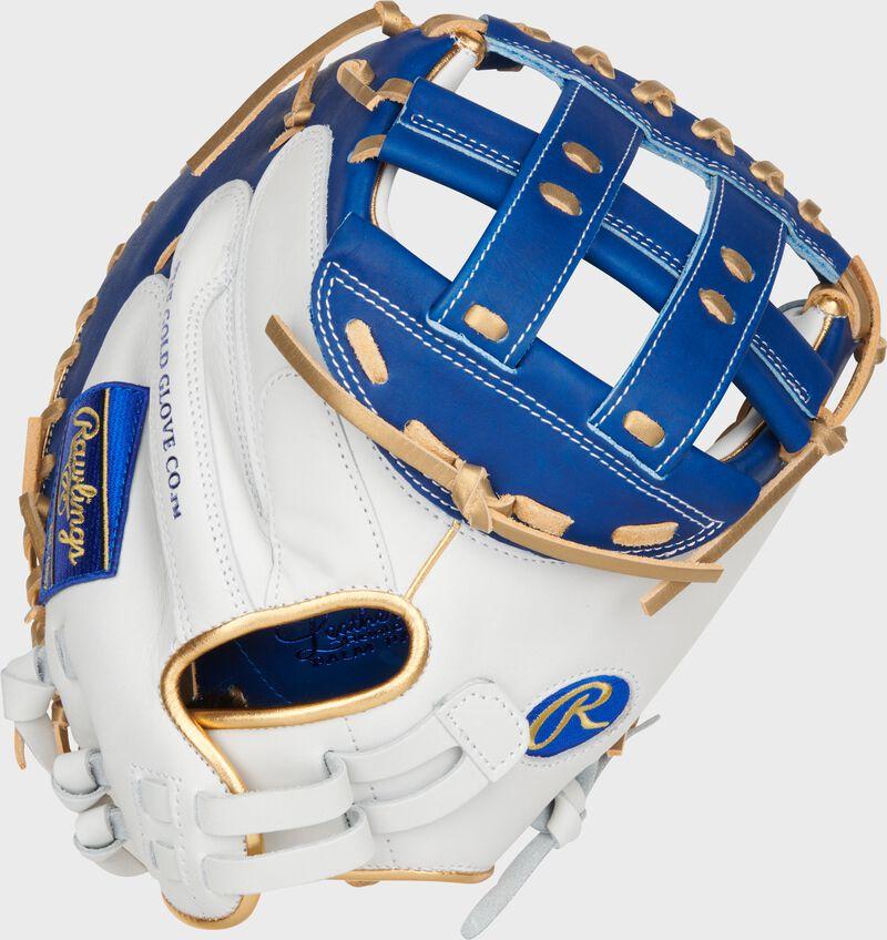 Rawlings Liberty Advanced Color Series 34 In Catcher's Mitt White/Royal