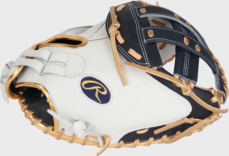Rawlings Liberty Advanced Color Series 34 In Catcher's Mitt White/Navy
