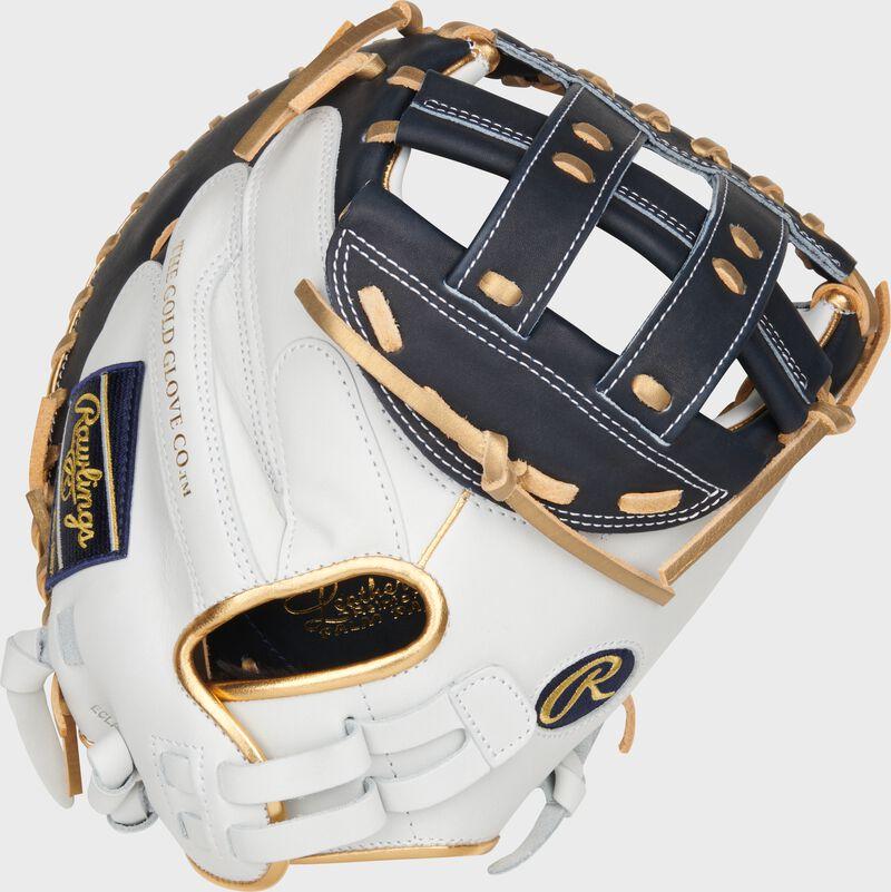 Rawlings Liberty Advanced Color Series 34 In Catcher's Mitt White/Navy
