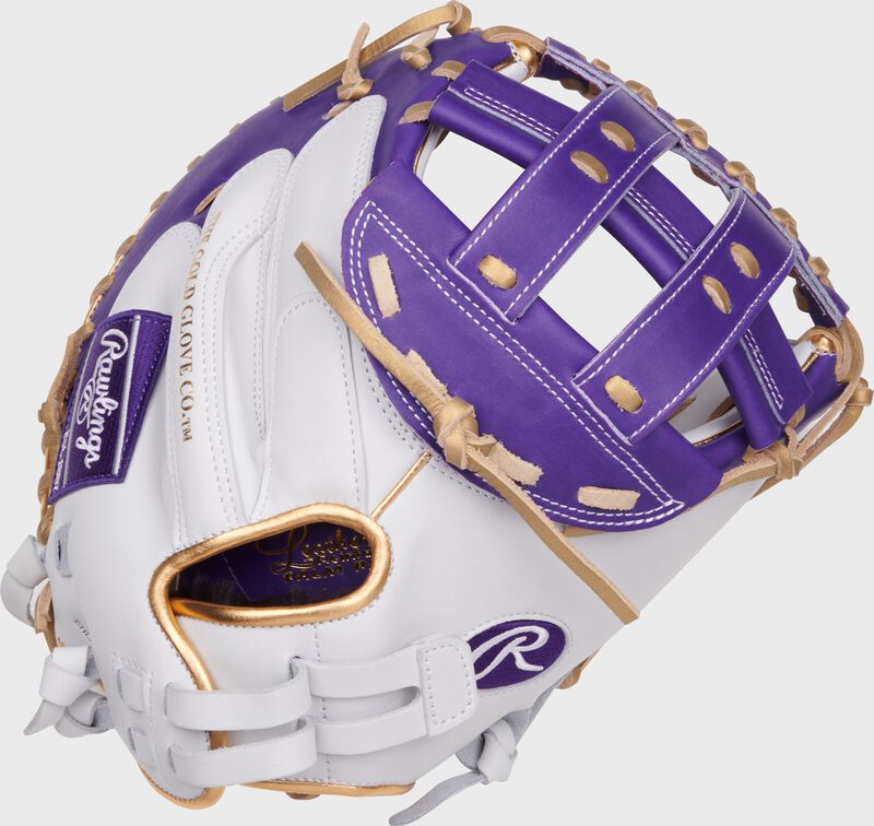 Rawlings Liberty Advanced Color Series 34 In Catcher's Mitt White/Purple