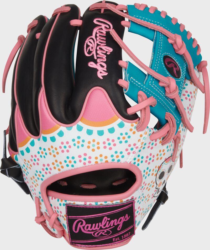 Rawlings Limited Edition Heart Of The Hide Dia De Los Muertos Infield Glove Right Hand Throw