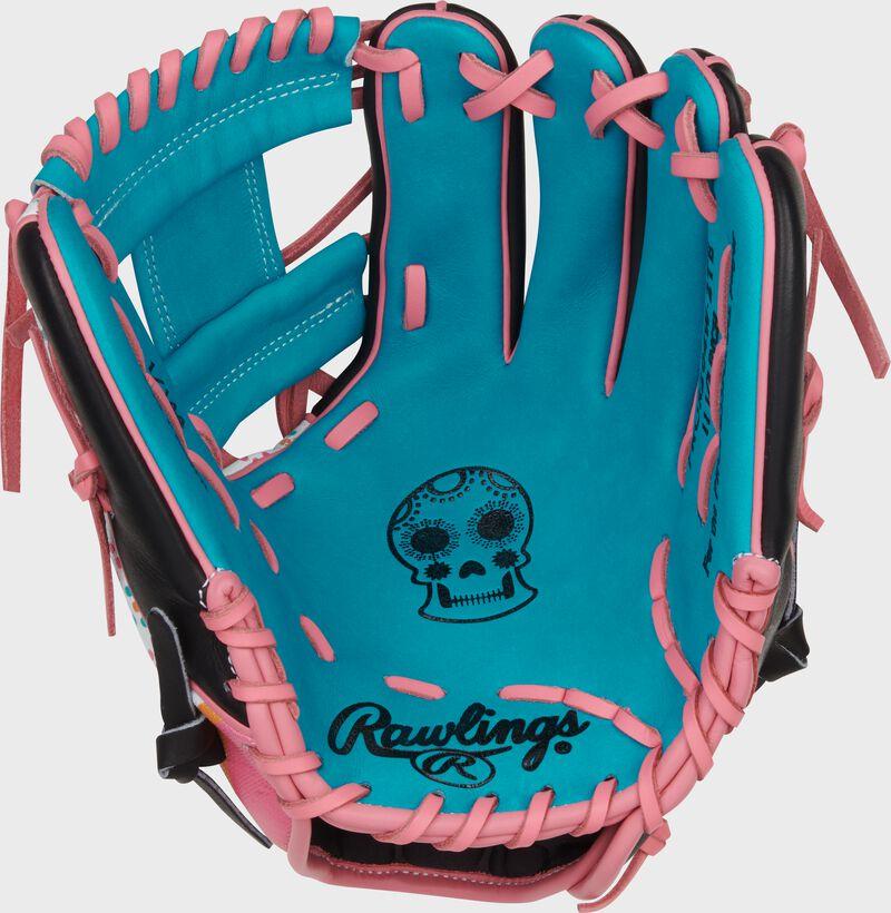 Rawlings Limited Edition Heart Of The Hide Dia De Los Muertos Infield Glove Right Hand Throw