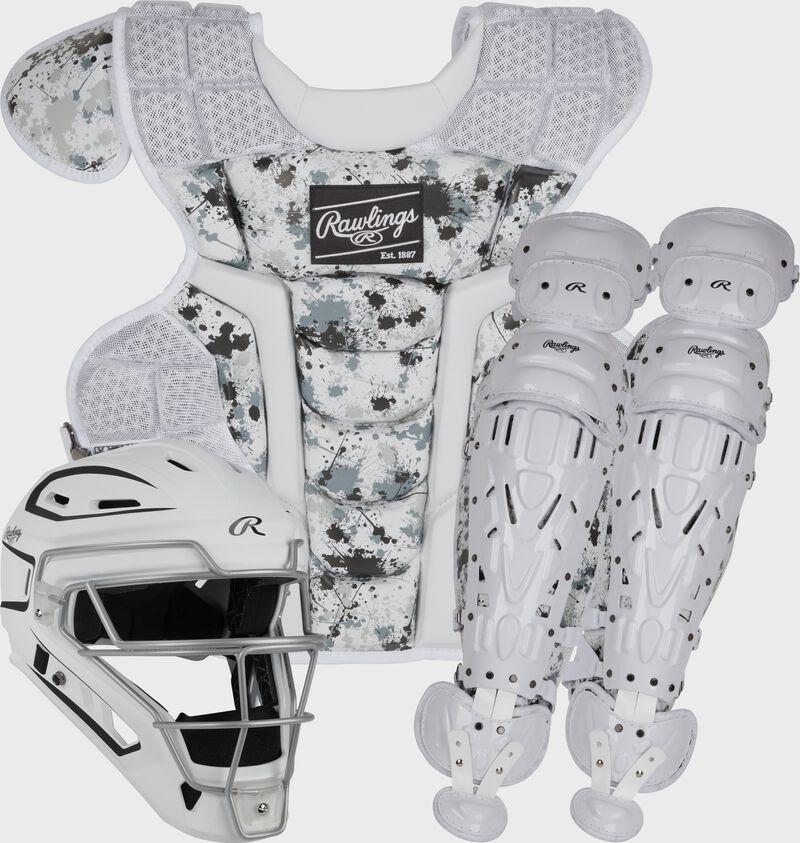 Rawlings Limited Edition Mach Spatter Catcher's Gear Set Adult Intermediate Youth