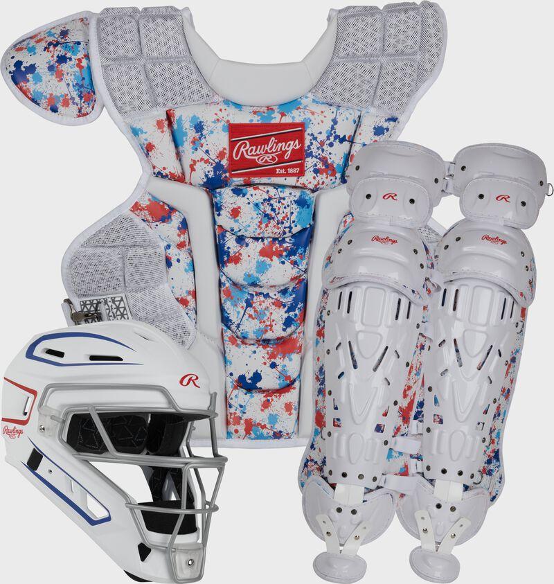 Rawlings Limited Edition Mach Spatter Catcher's Gear Set Adult Intermediate Youth
