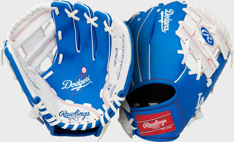 rawlings Los Angeles Dodgers 10-Inch Team Logo Glove rawlings Los Angeles Dodgers 10-Inch Team Logo Glove