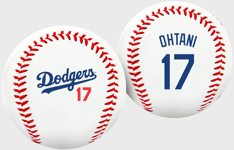 rawlings Los Angeles Dodgers Shohei Ohtani Jersey Baseball 1 Ball