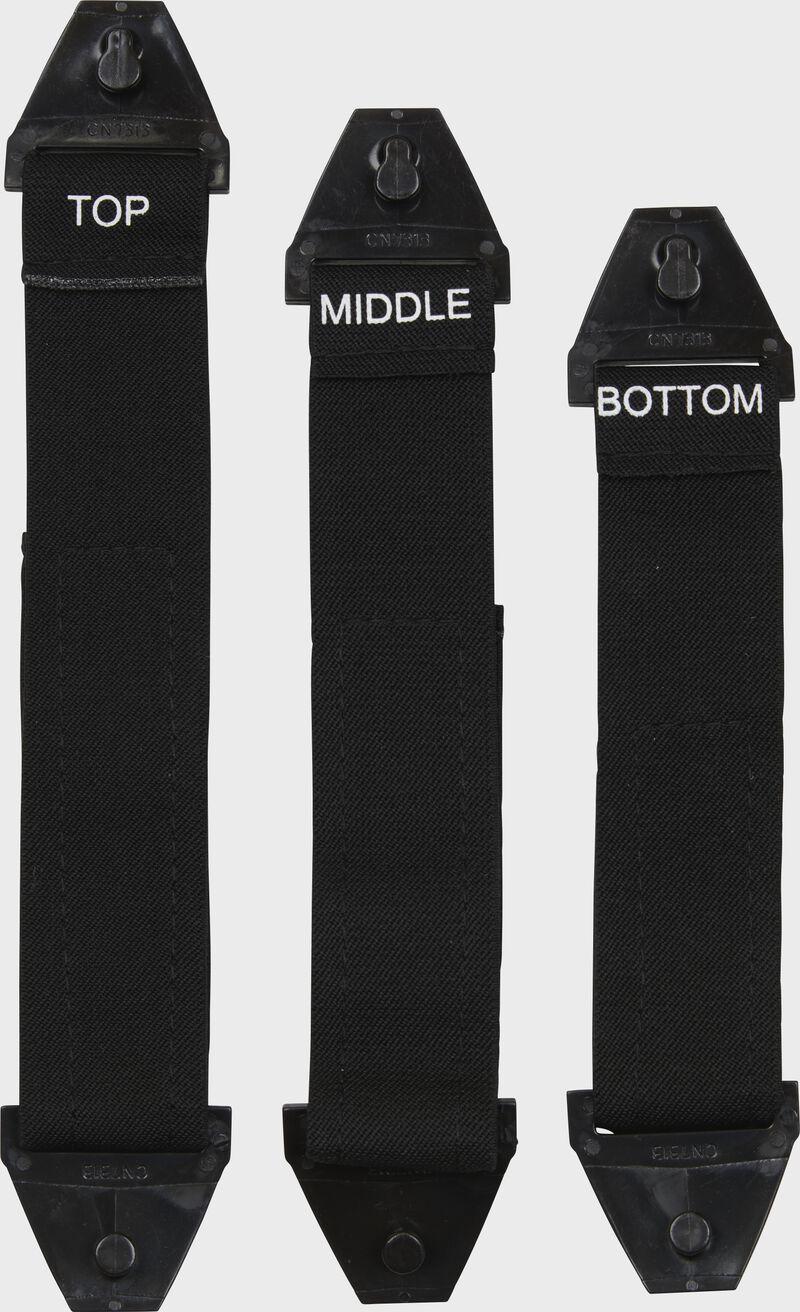 Rawlings Mach Leg Guard Replacement Straps Set Of 3
