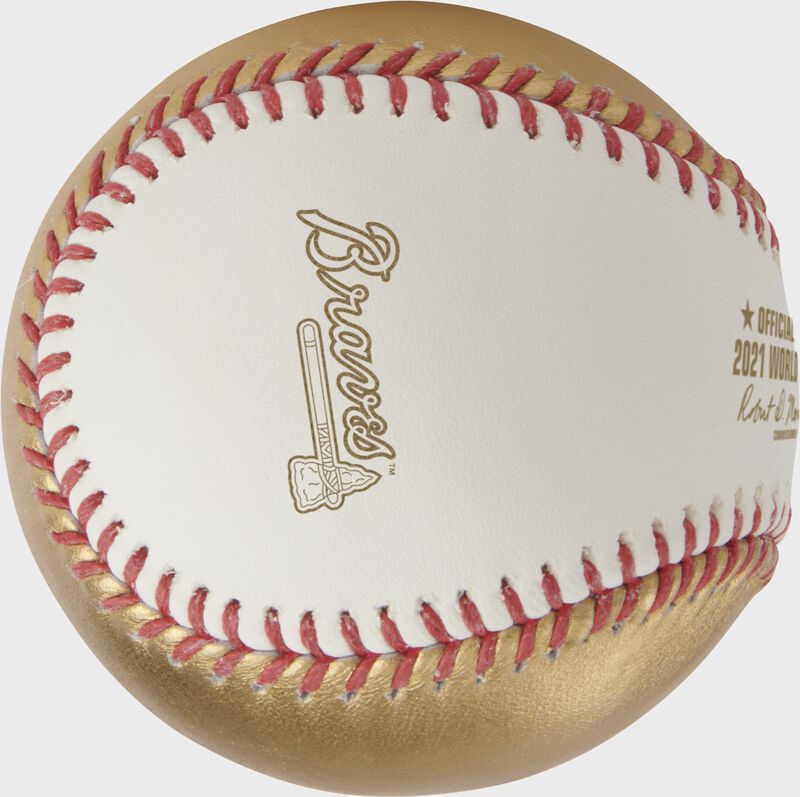 Rawlings MLB 2021 Gold World Series Dueling Baseball