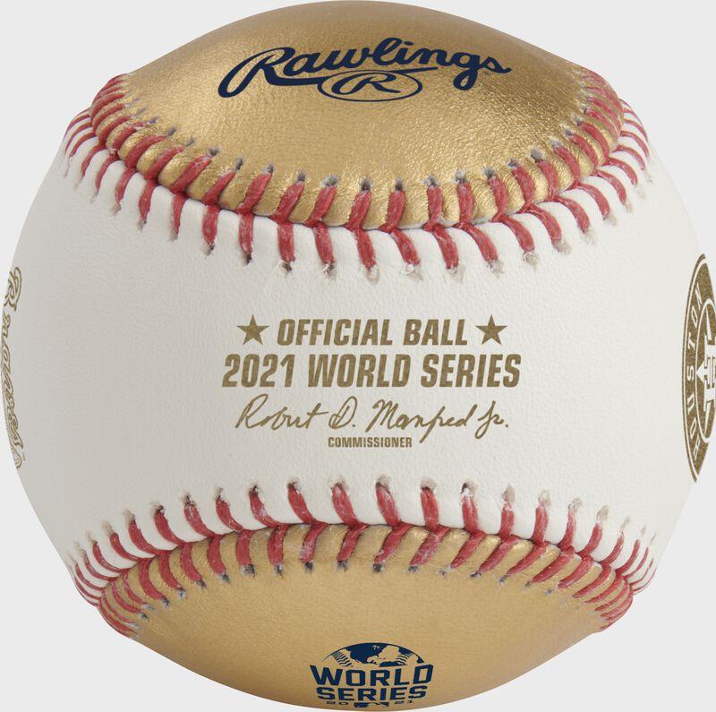rawlings MLB 2021 Gold World Series Dueling Baseball