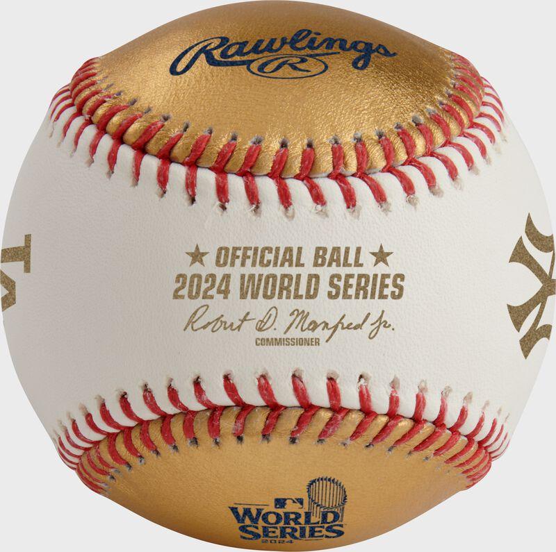 rawlings MLB 2024 Gold World Series Dueling Baseball