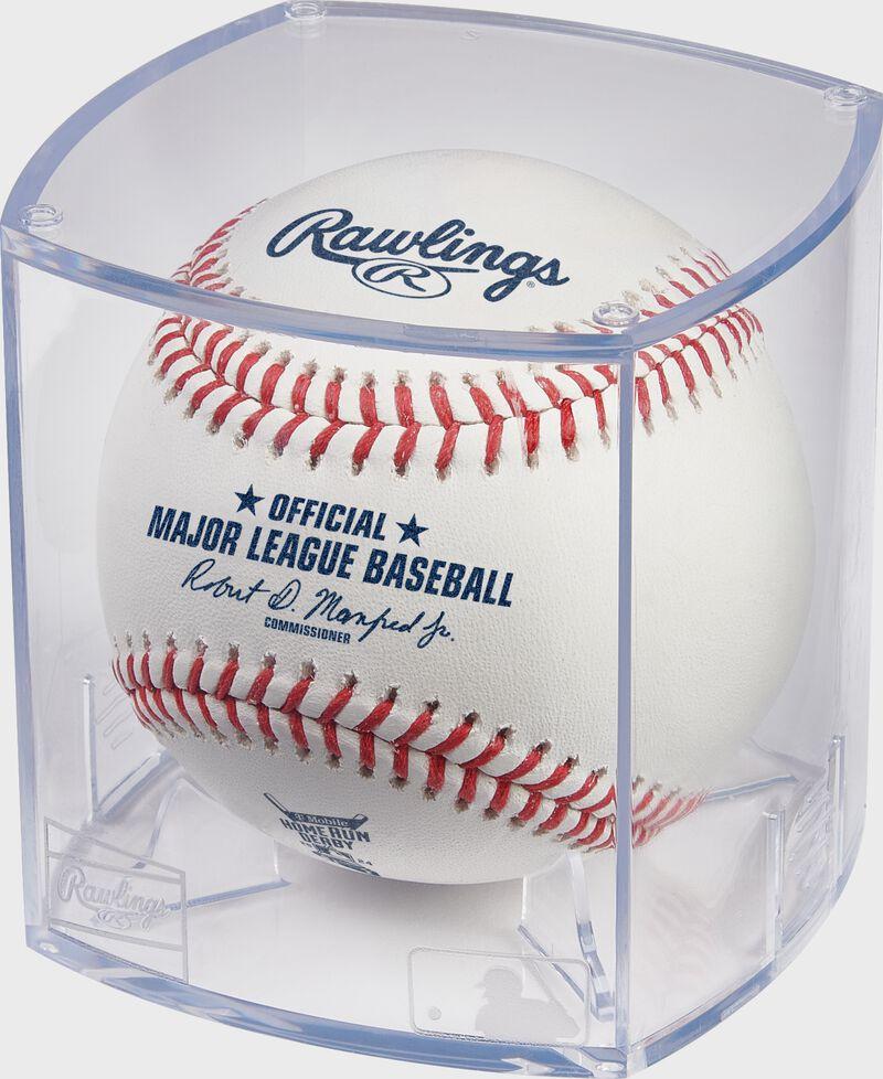 Rawlings MLB 2024 Home Run Derby Baseball 1 Ball W/ Display Cube