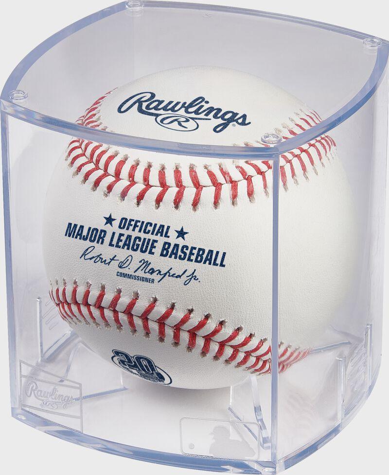 Rawlings MLB 2024 San Diego Padres Petco Park 20th Anniversary Baseball 1 Ball In A Display Cube RSGEA-ROMLBSD20-R