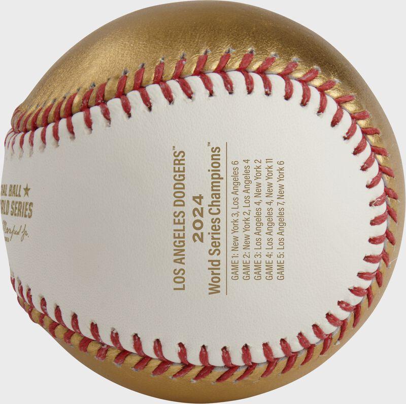 Rawlings MLB 2024 World Series Champions Baseball Los Angeles Dodgers