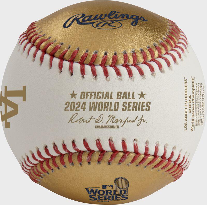 rawlings MLB 2024 World Series Champions Baseball Los Angeles Dodgers