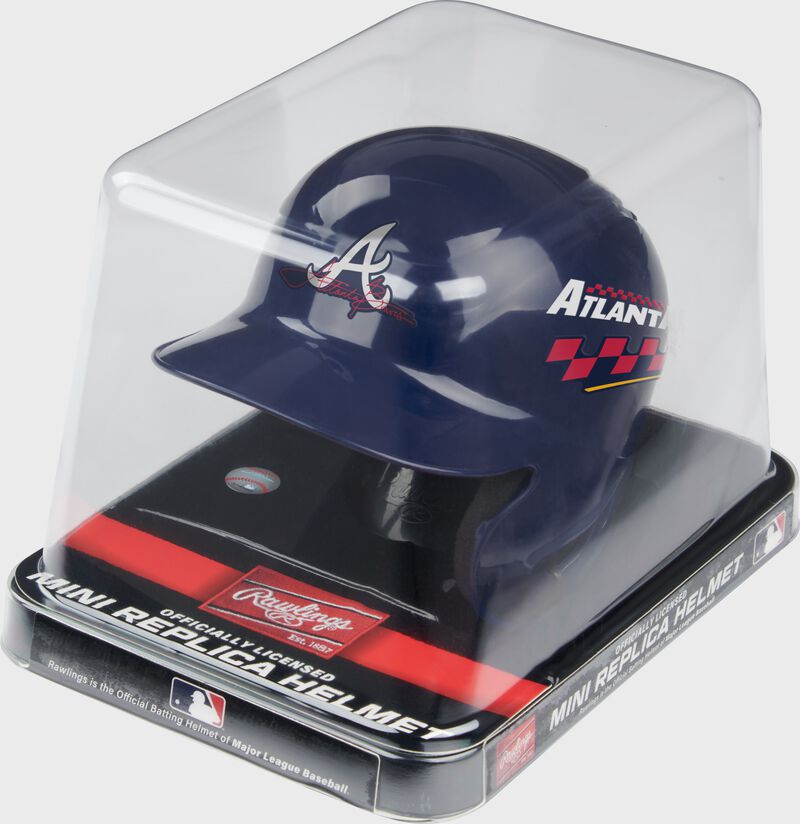 Rawlings MLB Atlanta Braves Speedway Classic Mini Replica Helmet