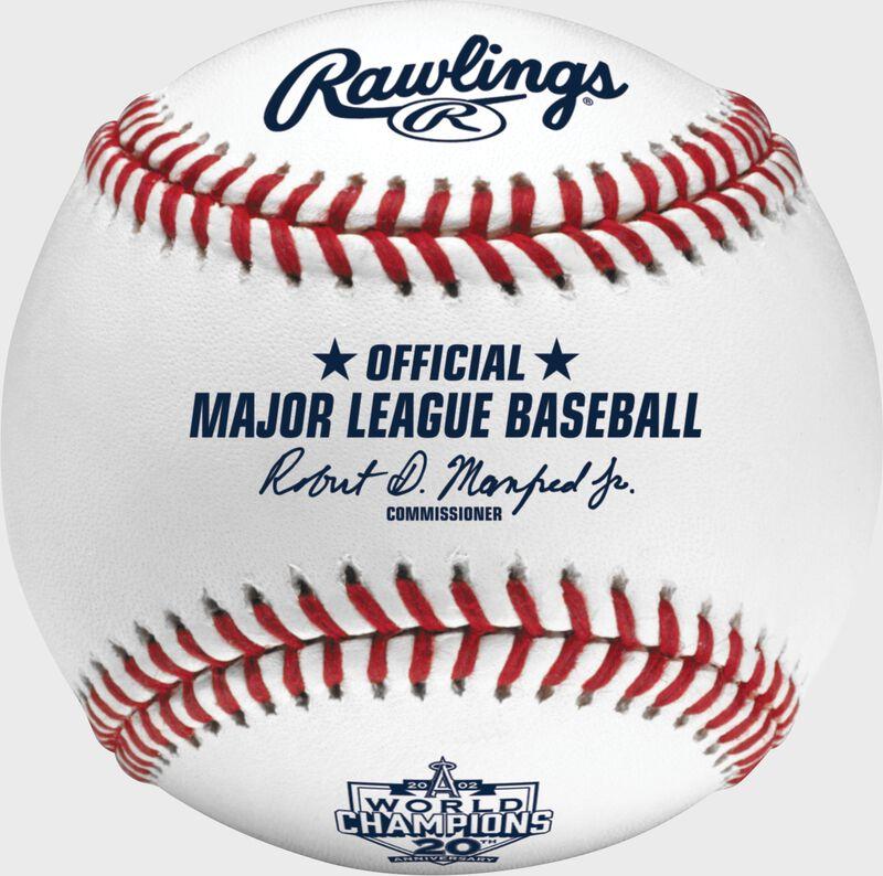 rawlings MLB Los Angeles Angels World Series Champions 20th Anniversary Baseball