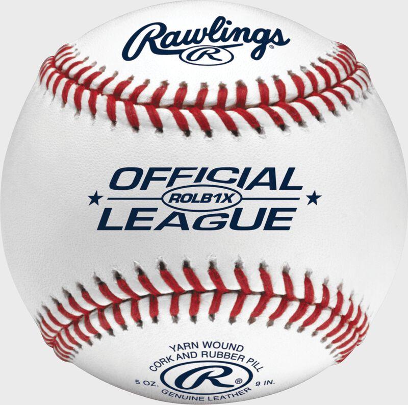 rawlings Official League Competition Grade Practice Baseballs 3 6 Pack or Dozen